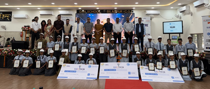 Students showcase innovative skills at "Ideathon 2026,"